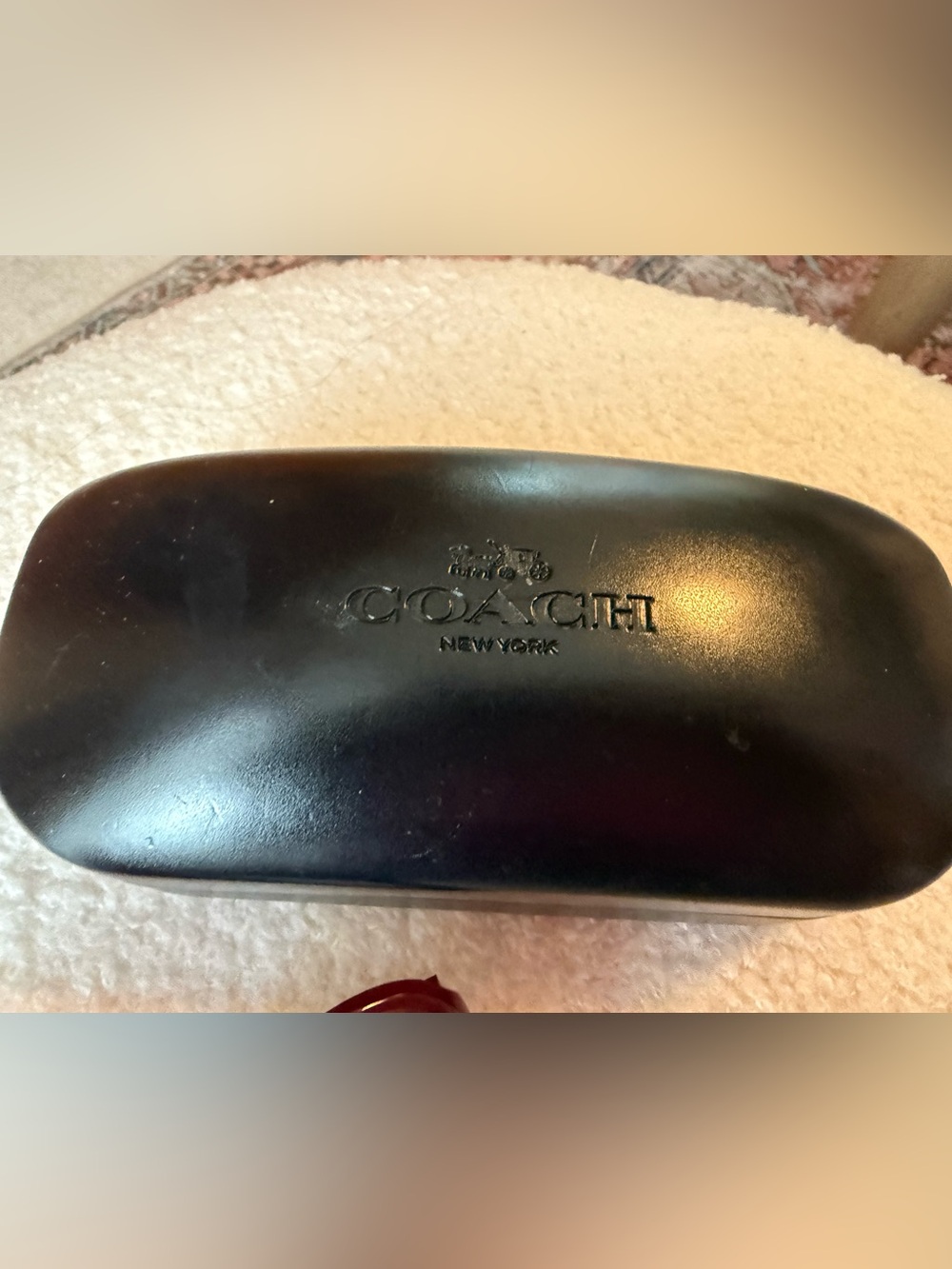 Coach Women's Oversized Sunglasses in Burgundy - Picture 5 of 6